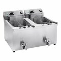 Vollrath CF4-3600DUAL 30 lb. Commercial Countertop Deep Fryer - 208-240V 922CF43600DUAL